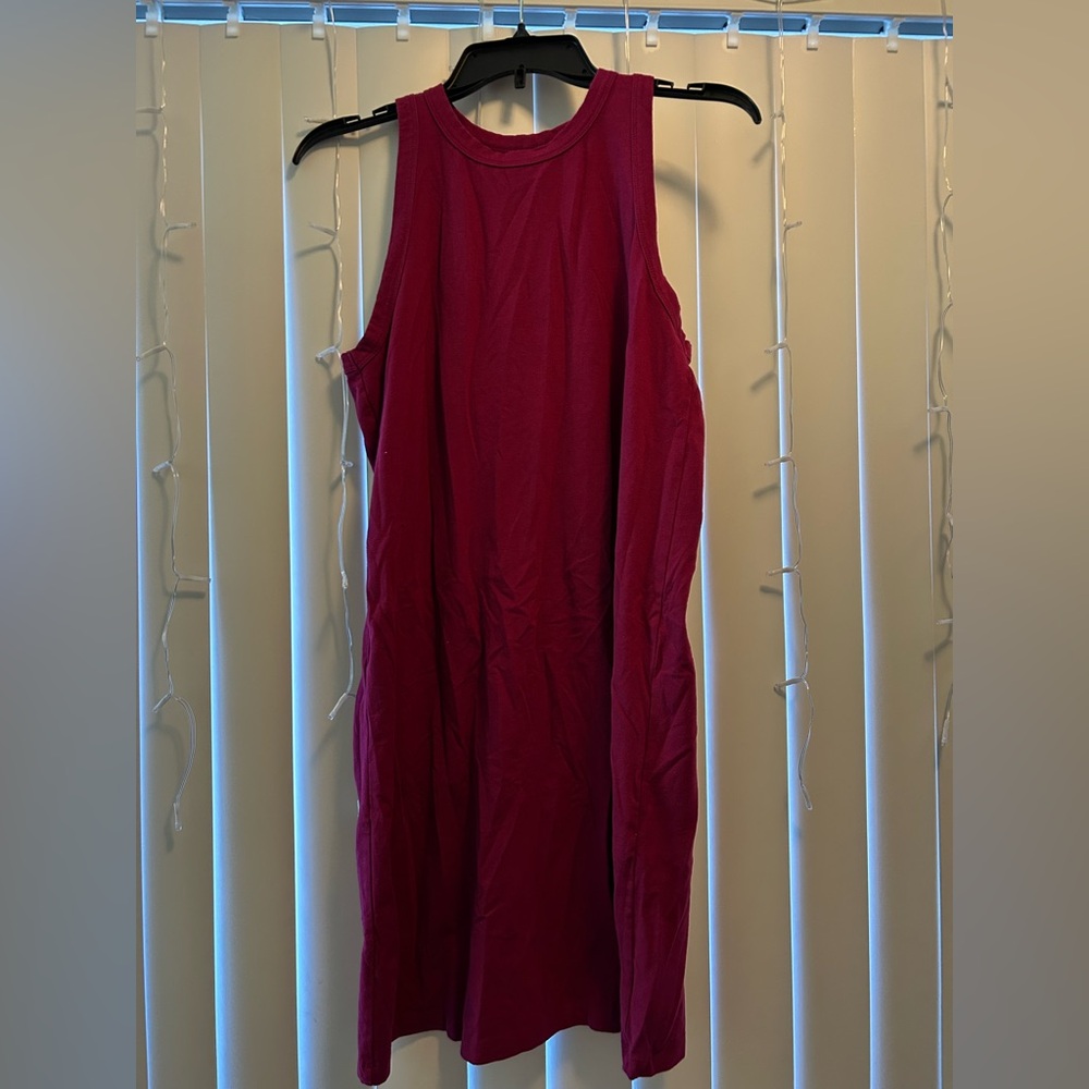 Wine Color Dress